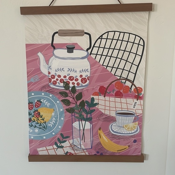 Canvas Art play Room Décor with hanging frames set of 2 brand new play kitchen - Picture 5 of 6